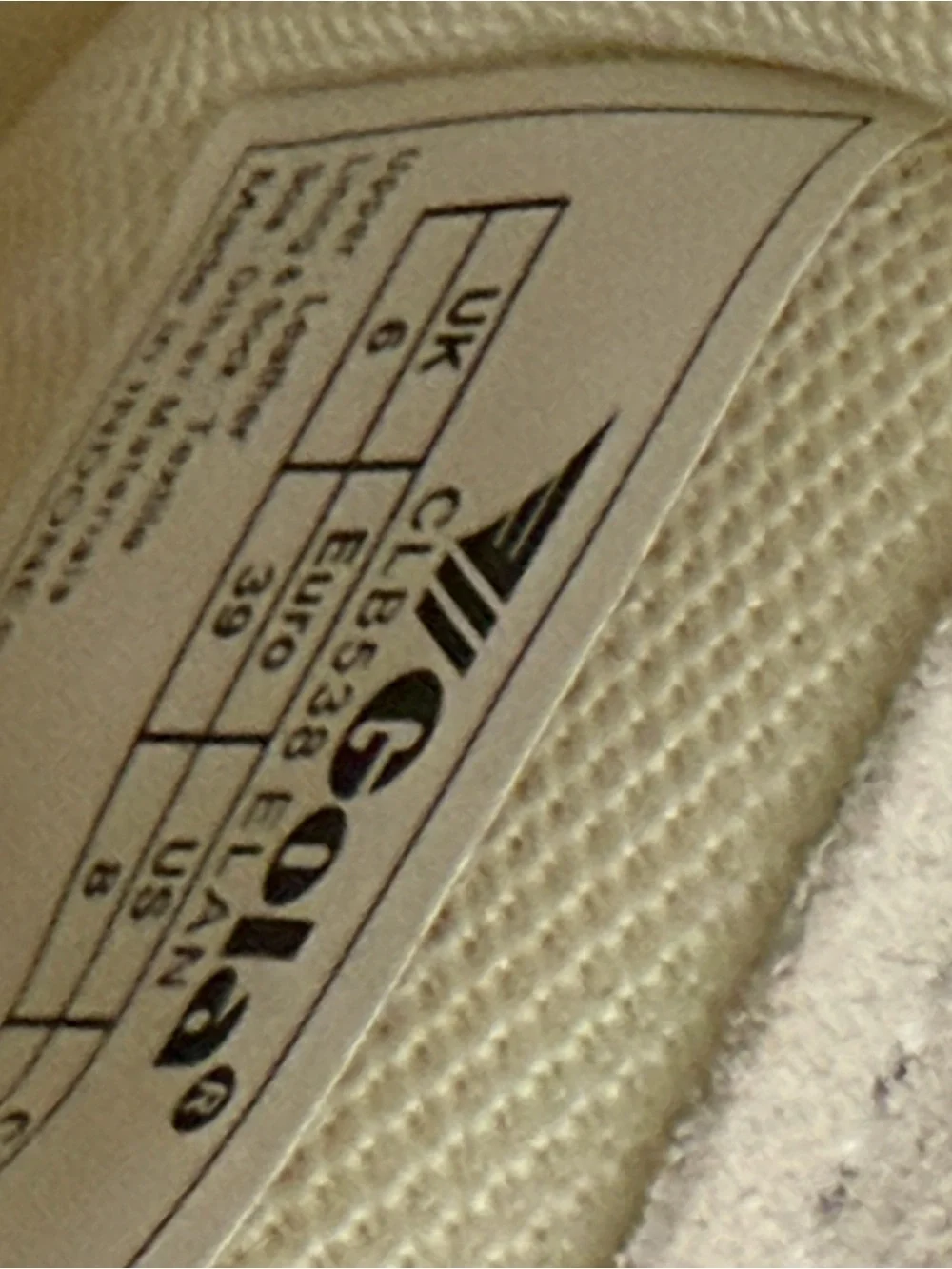 New Gola  Beige Suede Sneaker with Tan Stripes and Coral Heel size 39